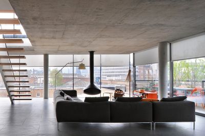 Rollo-Systeme, SG 4930, Multiscreen 1-10%, Room shot "Bateman's Row Penthouse Apartment", London, United Kingdom