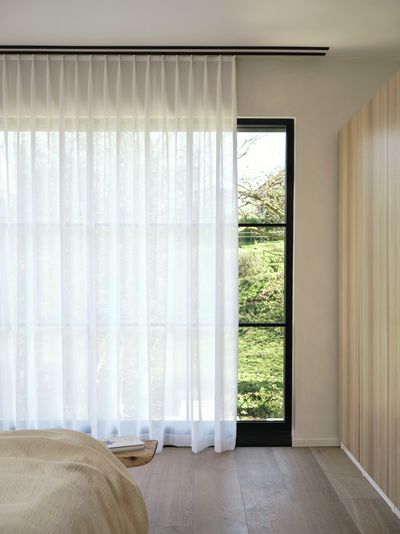 Vorhang-Systeme, SG 6465, Polyflax, Private House, Cardiff, United Kingdom, Black