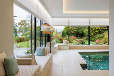 Raffrollo-Systeme, SG 2360, Colorama 2, Villa at the lake, Lucerne, Switzerland