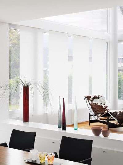 Flächenvorhang-Systeme, SG 2700, Room shot "Private Residence", Emmenbrücke, Switzerland