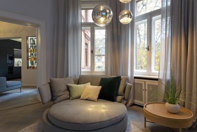 Vorhang-Systeme, SG 7610, Colorama 1 Multicolour, Private Villa, Heidelberg, Germany