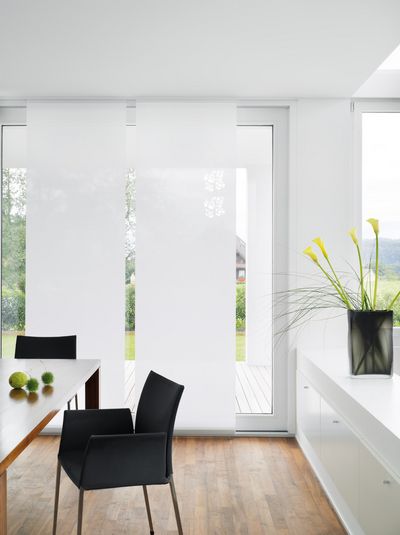 Flächenvorhang-Systeme, SG 2700, Room shot "Private Residence", Emmenbrücke, Switzerland