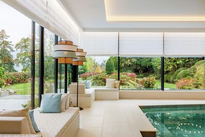 Raffrollo-Systeme, SG 2360, Colorama 2, Villa at the lake, Lucerne, Switzerland