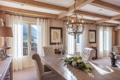 Metropole, SG 7610, Polyflax, Hotel Palace, Gstaad, Switzerland, Antique Bronze, Stud Endcap