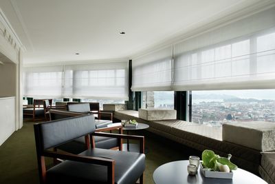 Raffrollo-Systeme, SG 2350, Colorama 1, Room shot "Hotel Chateau Gütsch", Lucerne, Switzerland