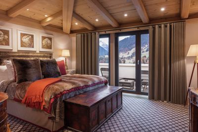 Metropole, SG 7605, Multicolour Dimout, Hotel Palace, Gstaad, Switzerland, Bronze, Flush Endcap