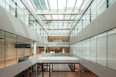 Vertikal-Lamellen, SG 2900, Colorama 2, Rehaklinik, Bellikon, Switzerland