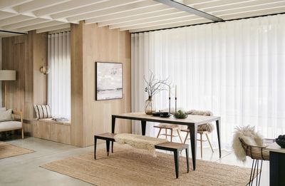 Vorhang-Systeme, SG 5600, Polyflax, Private House, Cardiff, United Kingdom, Black