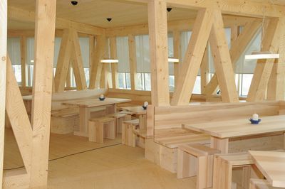 Rollo-Systeme, SG 4910, Multiscreen 1-10%, Room shot ""Monte Rosa SAC Lodge", Zermatt, Switzerland