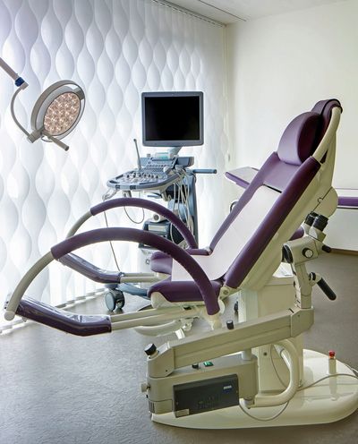 Vertikal-Lamellen, SG 2810, Multi Visio, Room shot "Health Centre Rigi AG", Küssnacht, Switzerland, Vertical Waves