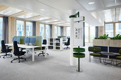 Vorhang-Systeme, SG 1070, Colorama 2, Vattenfall, Berlin, Germany
