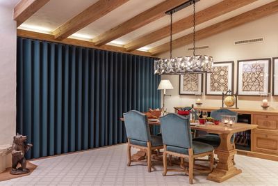 Metropole, SG 7610, Colorama Dimout, Hotel Palace, Gstaad, Switzerland, Charcoal, Design Endcap