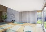 Vorhang-Systeme, SG 3870, Yoga room, recessed curtain track Vorhang-Systeme, SG 3870, Yoga room, recessed curtain track