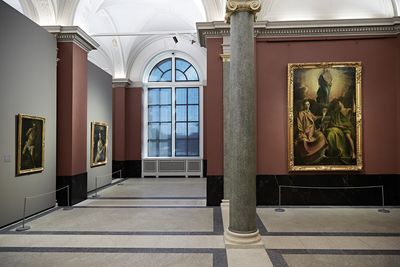 Rollo-Systeme, SG 4960, Multiscreen 1-10%, Sempergalerie, Dresdner Zwinger, Dresden, Germany