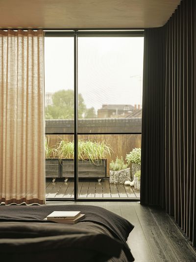 Vorhang-Systeme, SG 6870, Multicolour Natura, Bethnal Green, London, United Kingdom, black