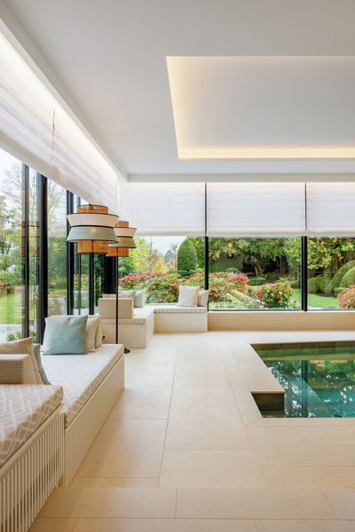 Raffrollo-Systeme, SG 2360, Colorama 2, Villa at the lake, Lucerne, Switzerland