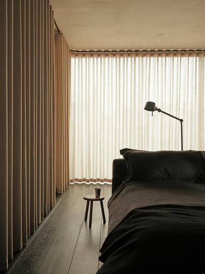 Vorhang-Systeme, SG 6870, Multicolour Natura, Bethnal Green, London, United Kingdom, black