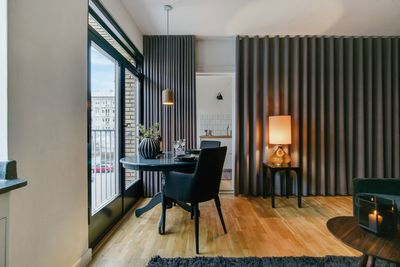 Vorhang-Systeme, SG 6465, Colorama Dimout, The Queen Fisher Suite, Copenhagen, Denmark, Wave