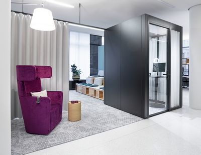 Vorhang-Systeme, SG 6100, Colorama Dimout, Bene HQ, Vienna, Austria