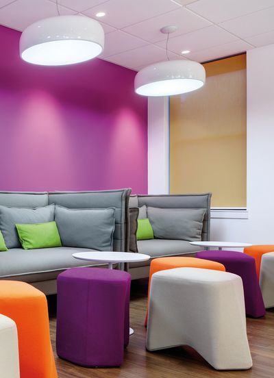 Rollo-Systeme, SG 4910, Colorama 2, Room shot "Dana Petroleum", Aberdeen, United Kingdom