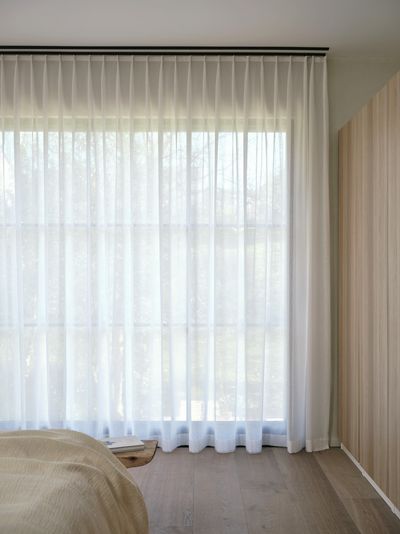 Vorhang-Systeme, SG 6465, Polyflax, Private House, Cardiff, United Kingdom, Black