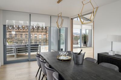 Rollo-Systeme, SG 4970, Multiscreen 1-10%, The Crescent, Edinburgh, Scotland, UK, Recess