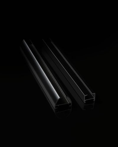 Vorhang-Systeme, SG 6010, Black curtain tracks