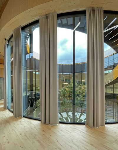 Vorhang-Systeme, SG 5600, Customer Fabrics, The Plus, Magnor, Norway